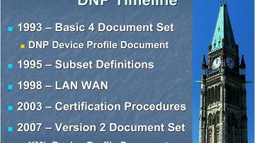 DNP3 XML OV 1 Introduction and Overview