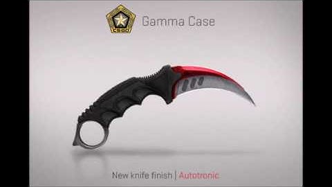 Autotronic Karambit Showcase! " Gamma Case Showcase! " " Csgo Gamma Case "