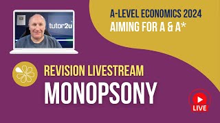 Monopsony | Livestream | Aiming for A-A* Economics 2024