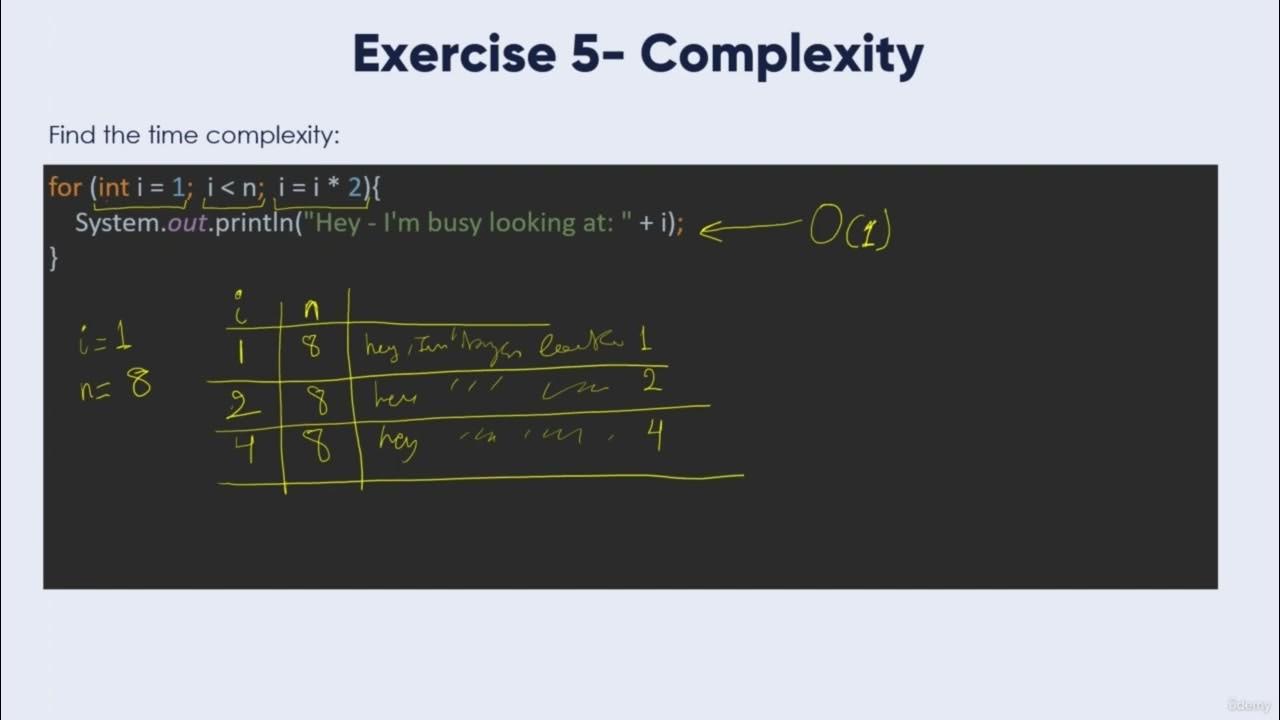 Time complexity one shot all exercises - YouTube