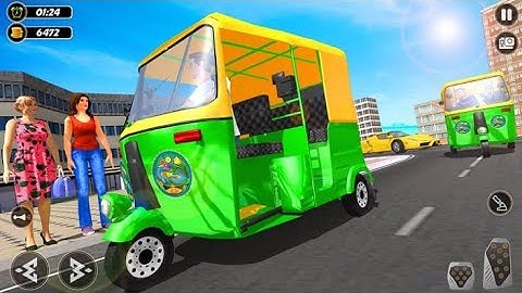 Indian Auto Rickshaw Game - Tuk Tuk Auto Rickshaw Game 3D - Android Gameplay #1