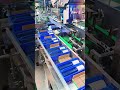 Máquina automática de encartonado de conjuntos de agua y leche