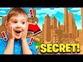 SNEAKING INTO MY LITTLE BROTHERS *SECRET* MINECRAFT WORLD!