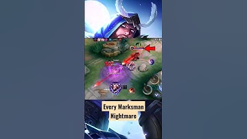 Every Marksman Nightmare #highlights #shorts #mlbb