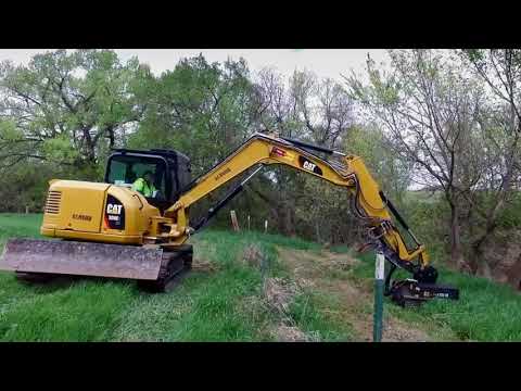 Cat® Flail Mower at Work
