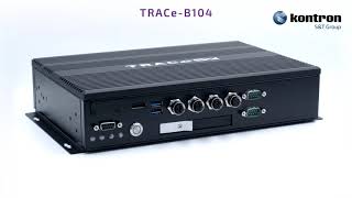 Kontron TRACE-B104-TR Rugged fanless edge computer for railway applications