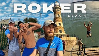 Roker is WILD Right Now! Beach Fires, Paddle Boarding and Fishing!