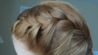 How to  French Braid your Hair in Two Parts