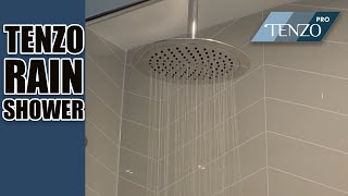 Bathroom Transformation With Beautiful Rain Shower Head Faucets & Freestanding Bathtub
