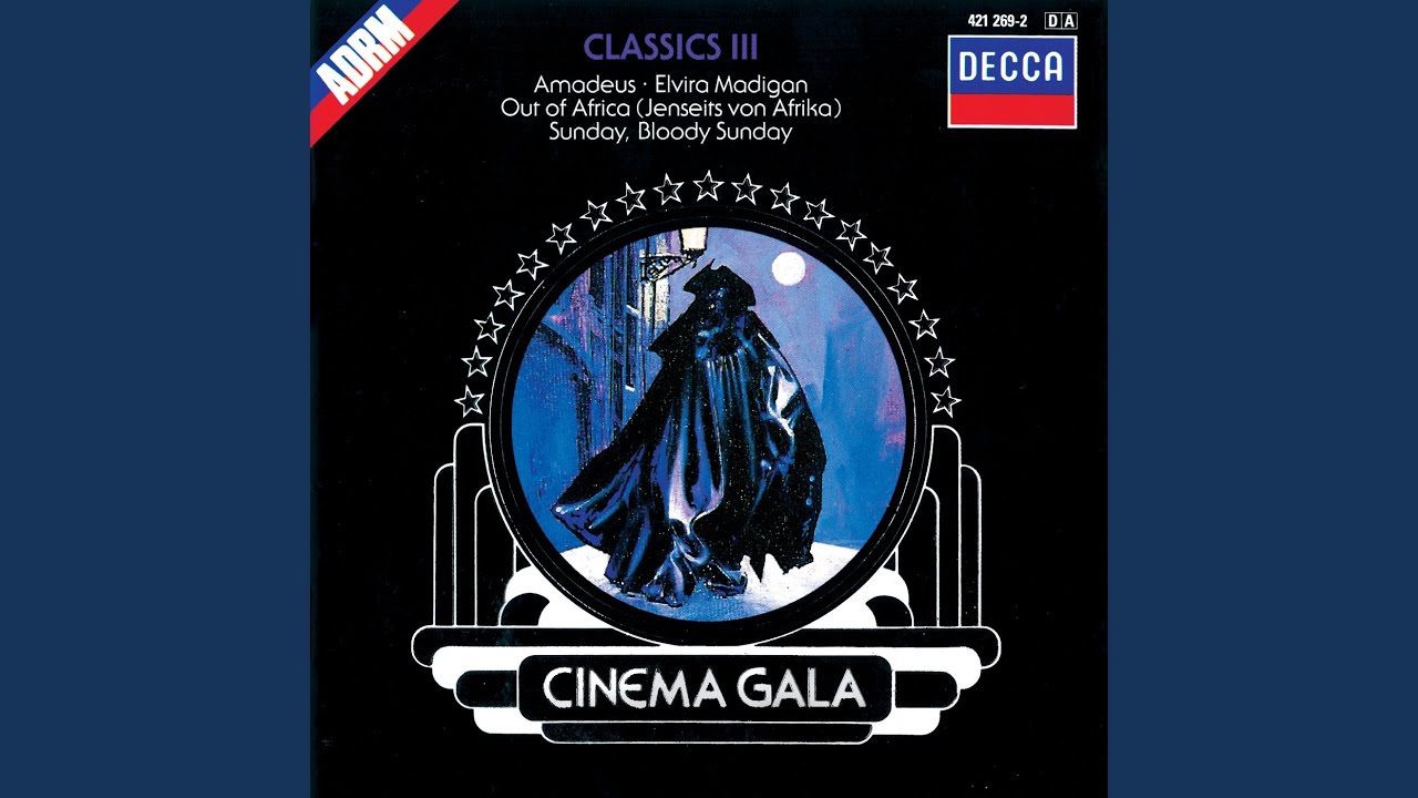 Mozart Concerto in A Major, K. 622 Adagio ("Out of Africa