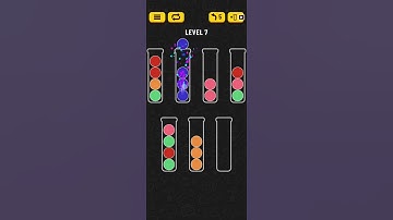 Ball sort puzzle (Level-07)