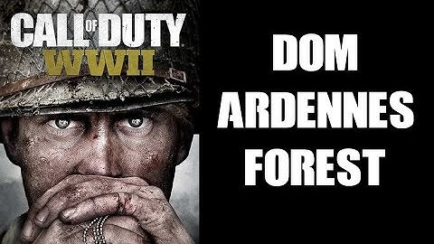 Domination Gameplay, Ardennes Forest, Call Of Duty WWII, COD DOM (PS4)