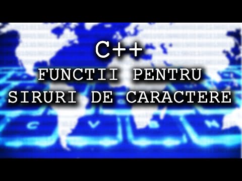Functii Pentru Siruri De Caractere In C Ecd Inf Adrian Ignat Youtube