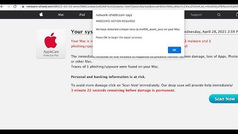 Network-shield.com Virus Found scam on Mac (removal guide).