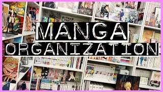 Manga Reorganization | adding two more bookcases for my growing manga collection!!