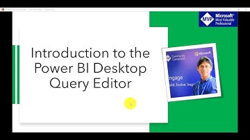 Introduction to the Power BI Desktop Query Editor