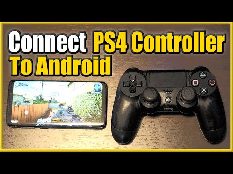 ब्लूटूथ (आसान विधि) का उपयोग करके PS4 नियंत्रक को Android फ़ोन से कैसे कनेक्ट करें