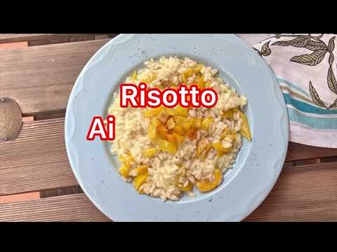 Risotto ai peperoni di Voghera primo piatto vegetariano facile e veloce