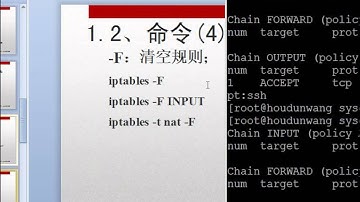 38 Linux系统iptables防火墙策略及配置文件