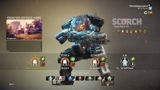 (NO COMMENTARY) Titanfall 2  Frontier Defense: Hard    Titan-SCORCH