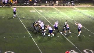 Jack Witri throws a strike to Michael Goolsby for a Ranger TD. 8-28-15