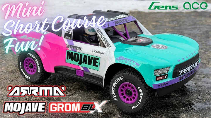 Arrma Mojave Grom BLX Unboxing and Bash!