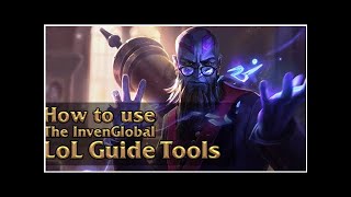[Guide] How to use InvenGlobal's LoL Builds & Guides