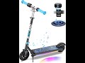 Review: Gyroor H30 Max Kids Electric Scooter – LED Display &amp; 150W Motor!