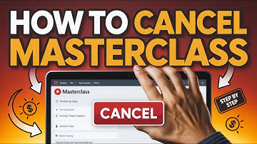 How to Cancel My MasterClass Subscription? - Step by Step Tutorial 2025