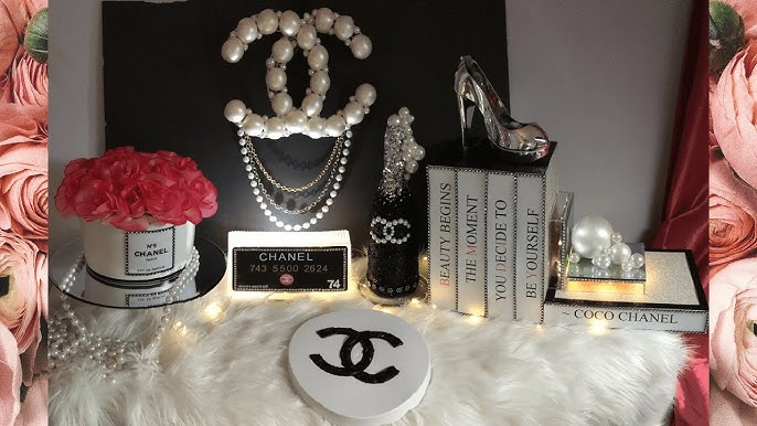 D.I.Y. Chanel Inspired Mirrored Box- Dollar Tree 