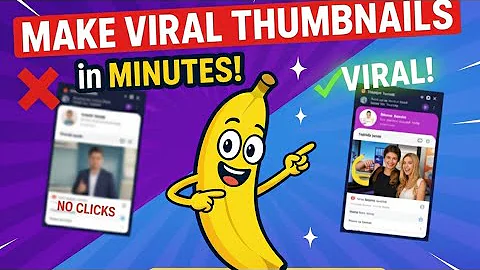"Make Viral YouTube Thumbnails in Minutes | Nano Banana 🍌 AI Tutorial"