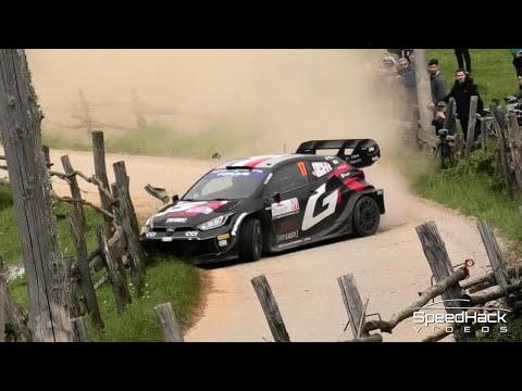 видео: WRC Croatia Rally 2024 Highlights | Maximum Attack, Crazy Jumps & Mistakes