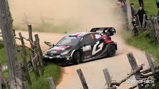 WRC Croatia Rally 2024 Highlights | Maximum Attack, Crazy Jumps & Mistakes