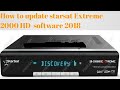 How to Update Starsat Extreme 2000 HD Software /Urdu/Hindi
