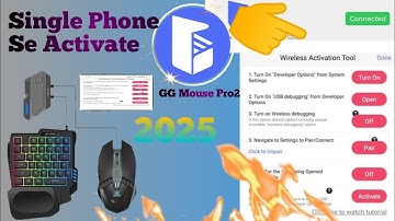 2025 gg mouse pro single mobile activation gg mouse pro single phone se activate kaise kare 2025