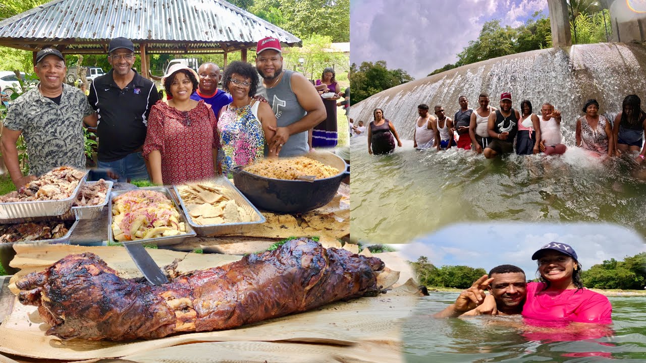 🔥 Aventura en Madre Vieja: Cerdo Asado y Pasadía en Familia, La Vida del Campo Dominicana