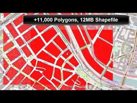 Performance Test of vector-tiles with node-mapnik and Leaflet GridLayer