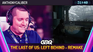 The Last of Us: Left Behind - Remake by AnthonyCaliber in 31:40 - Awesome Games Done Quick 2025