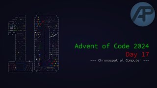 Advent of Code 2024 - Day 17