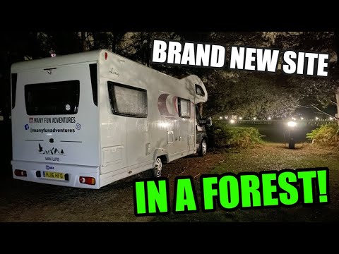 BRAND NEW SITE in a Forest | Sherwood Pines | A MUST VISIT #vanlife