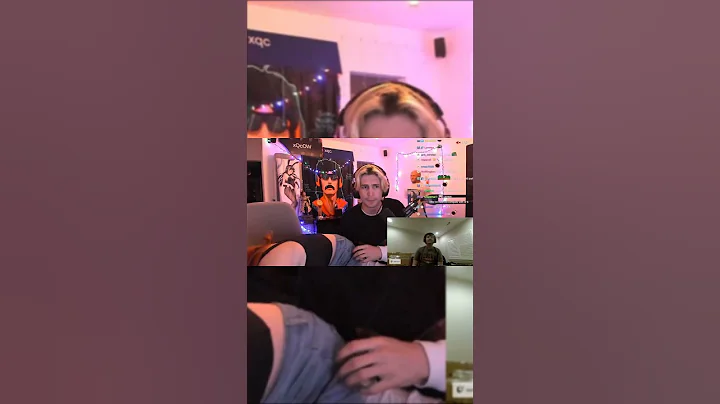 Amouranth gets too close to xQc #shorts - DayDayNews