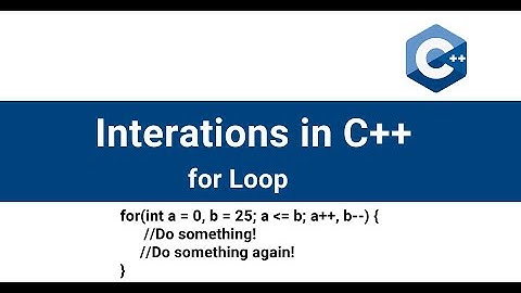 C++ Iterations: C++ for loop