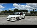 1995 Mitsubishi Cyborg JDM 1.6L MIVEC Hatchback RARE 1 of 352 walk around / wide open throttle