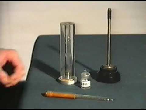 Воздушное огниво - YouTube