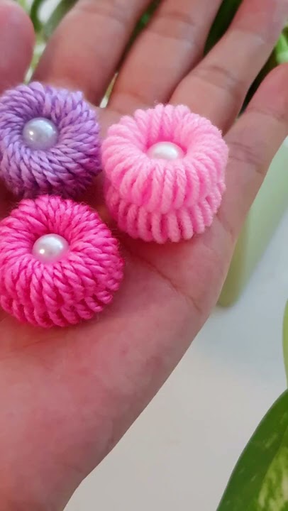 How To Make Perfect Woolen Ball/Super Easy Pom Pom Making Ideas- DIY CRAFT  MAGIC 