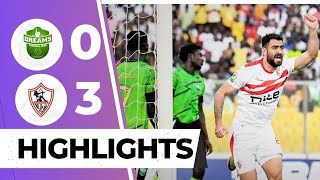 Dreams FC 0-3 Zamalek - 2nd leg Match Highlights - CAF Confederations Cup Semis | 0 دريمز 3 الزمالك