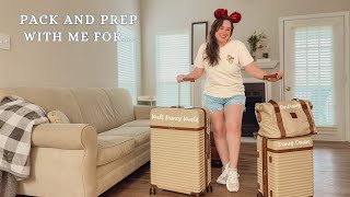 Pack and Prep with me for Disney! | Disney World, RunDisney, and a Disney Cruise