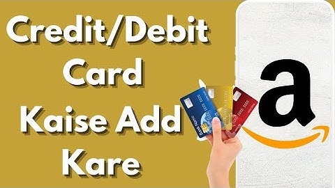 How to add credit card in amazon | add debit card in amazon | how to add card in amazon app | amazon
