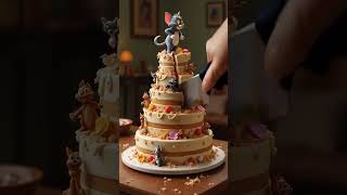 Epic Tom and Jerry Cartoon Cake Extravaganza