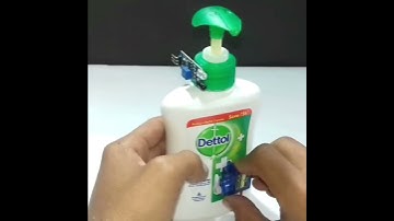 DIY Automatic Soap Dispenser || Sanitizer Dispenser